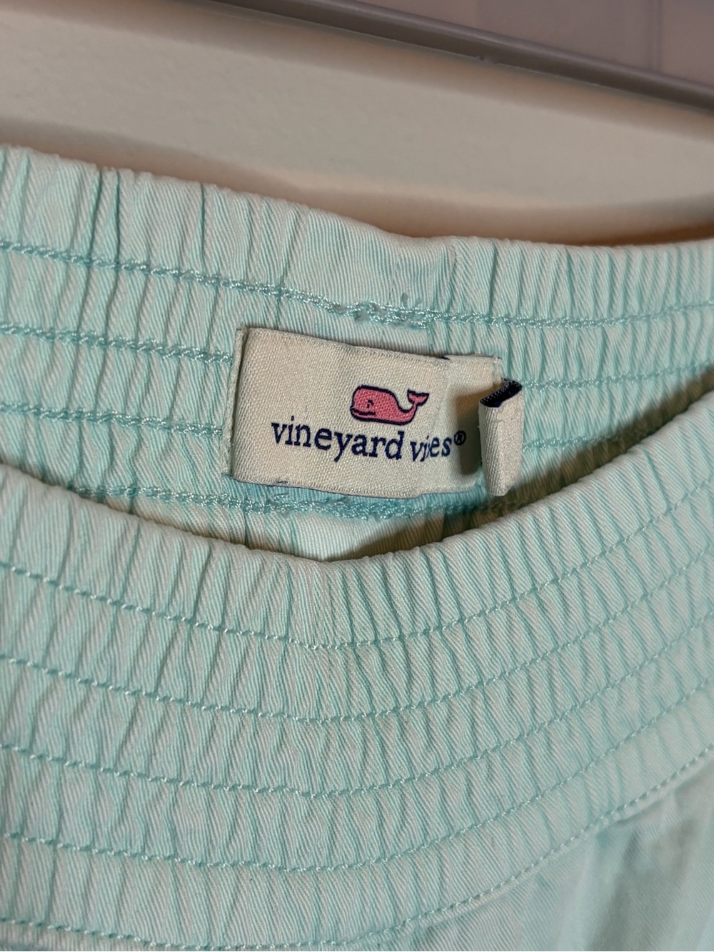 Vineyard Vines Light Blue Cotton Elastane Shorts Small